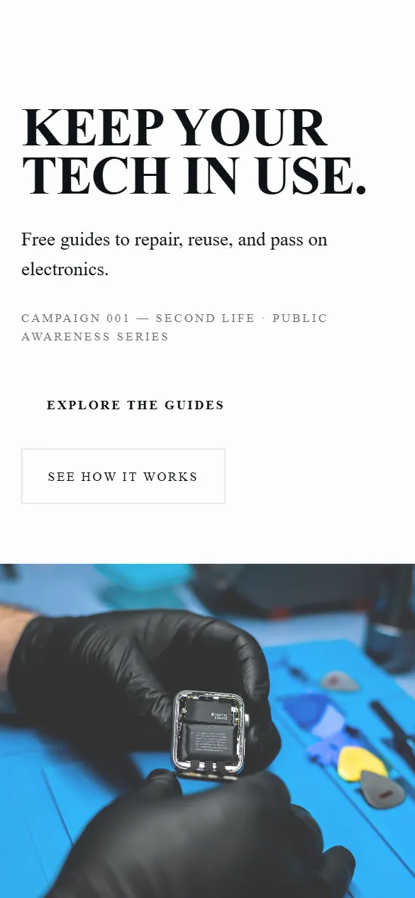 Second Life on a phone